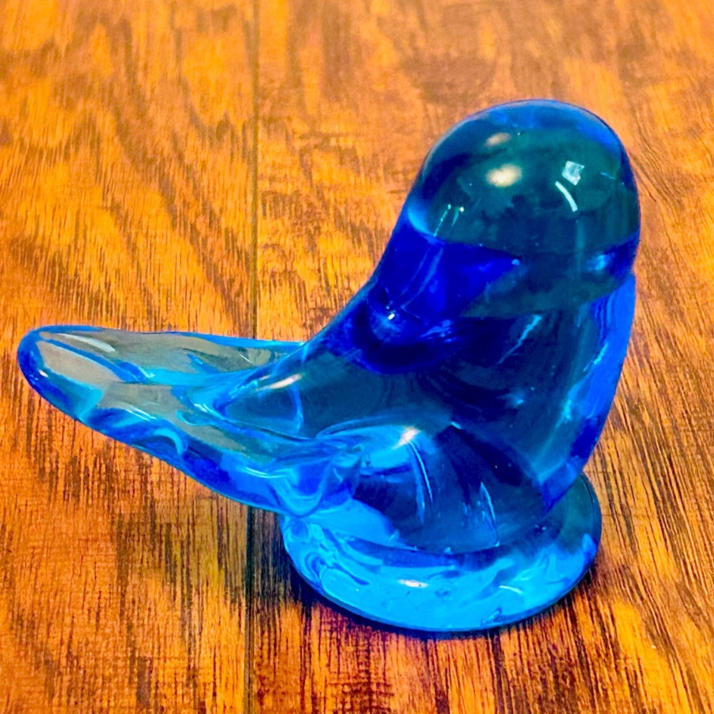 Blue Bird Of Happiness 1993 Signed Leo Ward. No Flaws